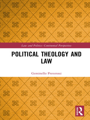 cover image of Political Theology and Law